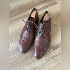 Kenneth Cole Leather Dress Shoes in Cognac